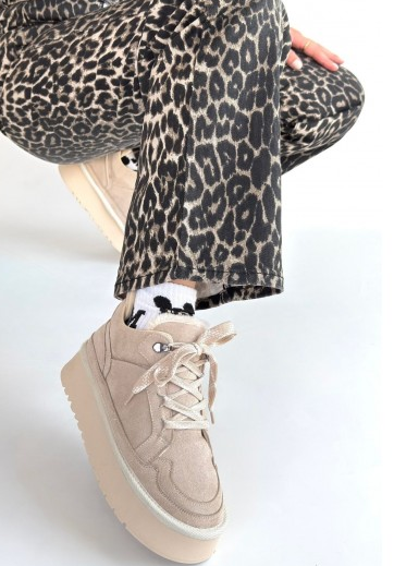 Kadın Kaymaz Tabanlı Ortopedik Deri Bot