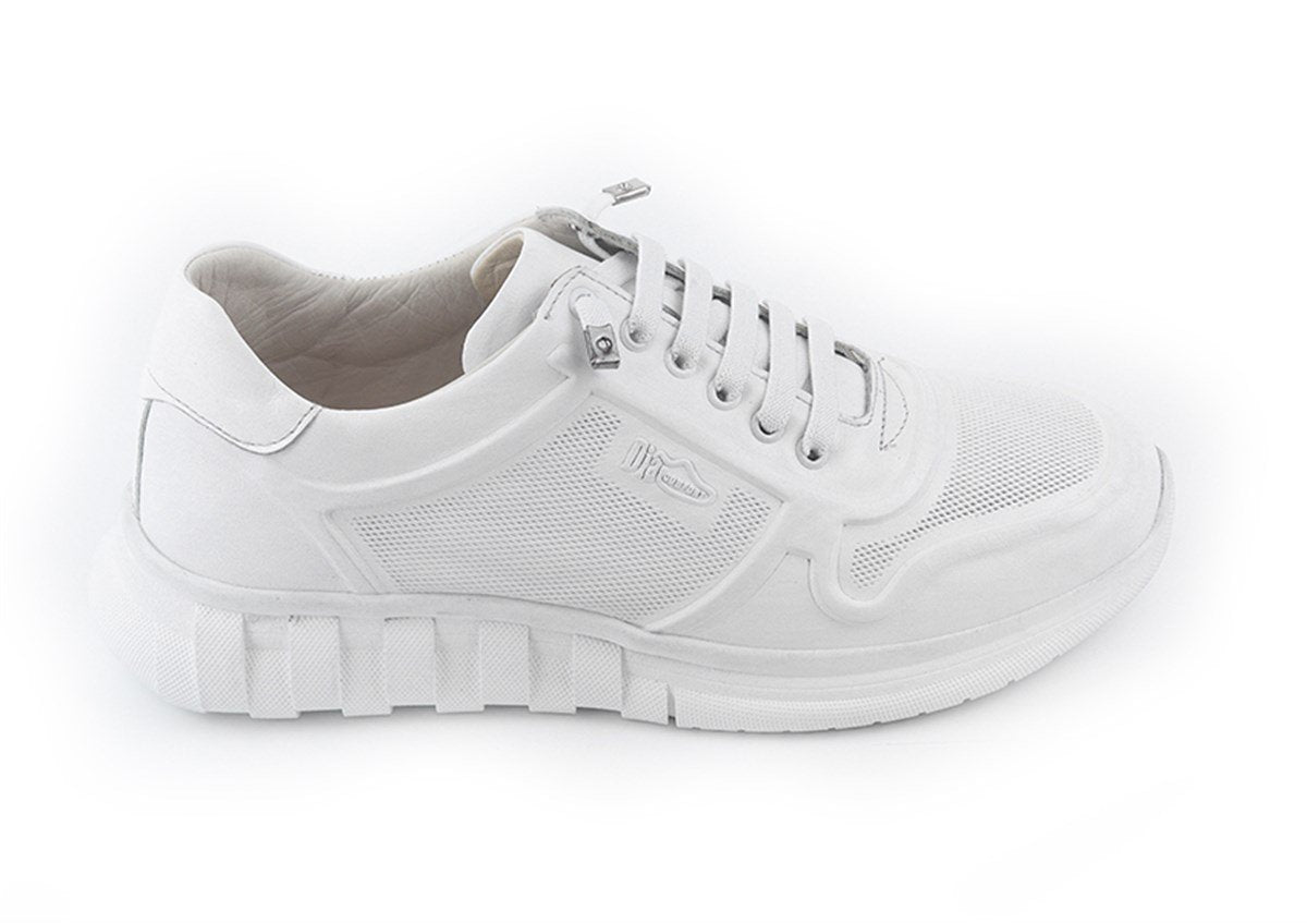 ORTOPEDiK DİYABETİK DERİ KADIN SPOR AYAKKABI 005