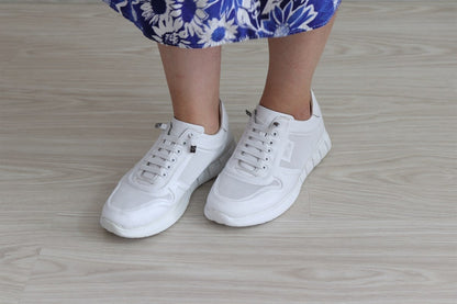 ORTOPEDiK DİYABETİK DERİ KADIN SPOR AYAKKABI 005