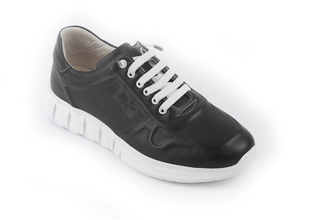 ORTOPEDiK DİYABETİK DERİ KADIN SPOR AYAKKABI 005