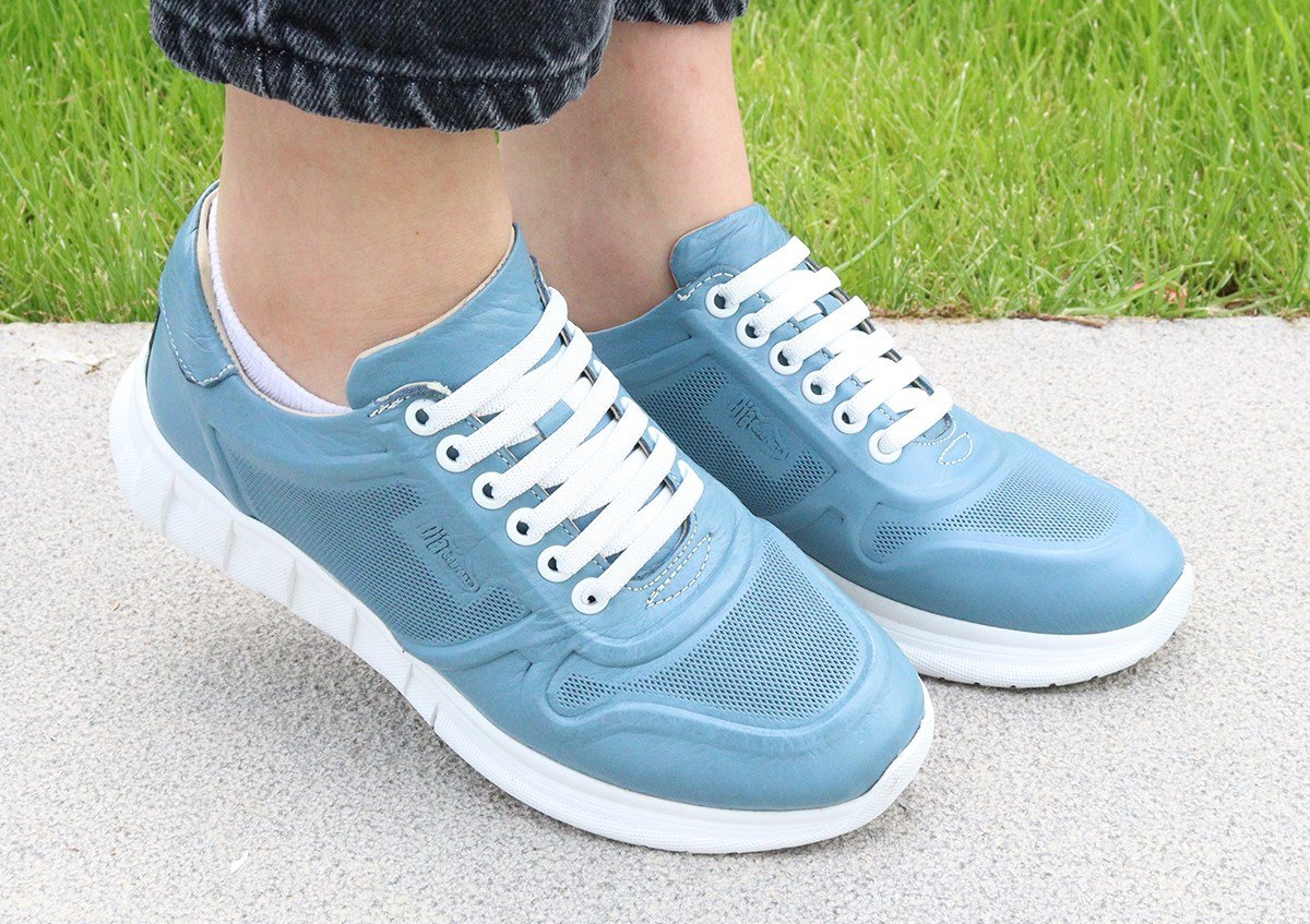 ORTOPEDiK DİYABETİK DERİ KADIN SPOR AYAKKABI 005