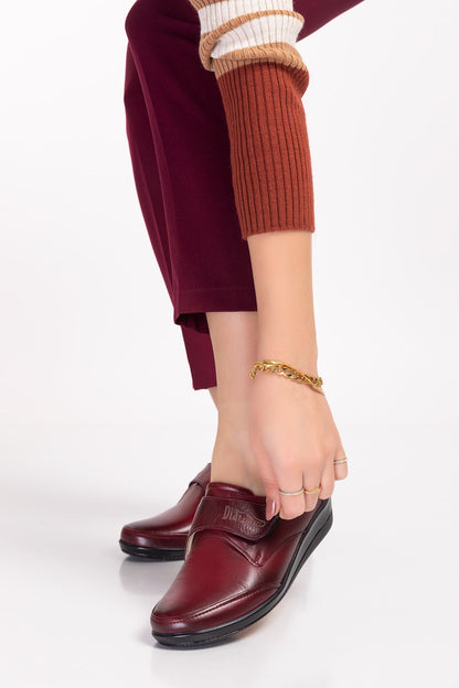 ORTOPEDiK DİYABET DERİ AYAKKABI KADIN 004