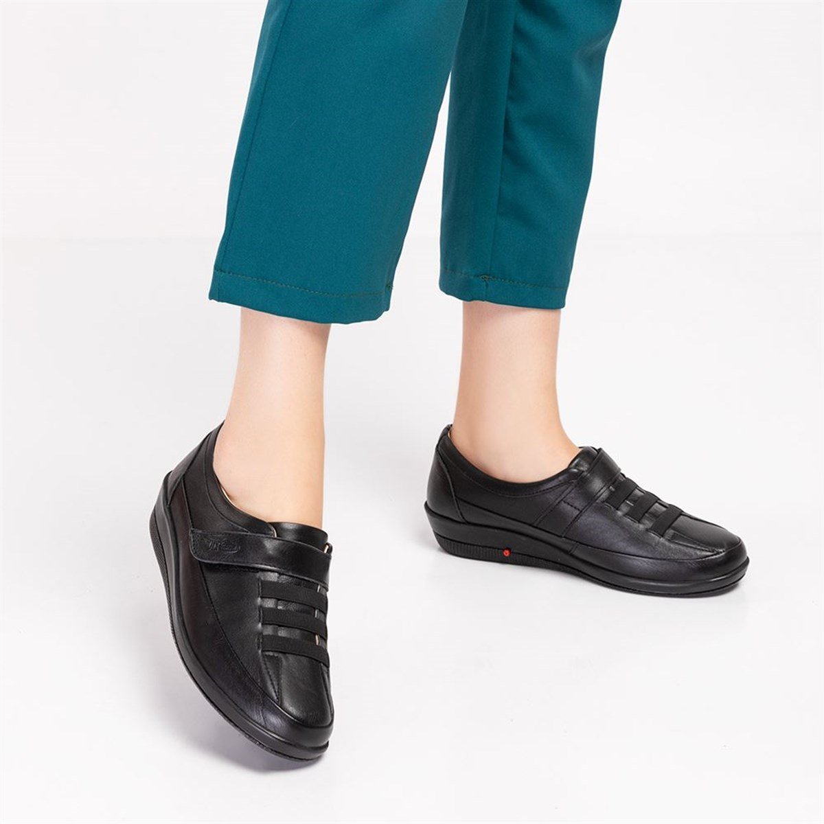 ORTOPEDiK DİYABET DERİ AYAKKABI KADIN 002