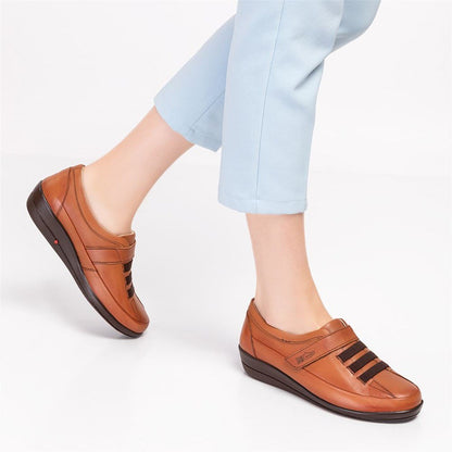 ORTOPEDiK DİYABET DERİ AYAKKABI KADIN 002