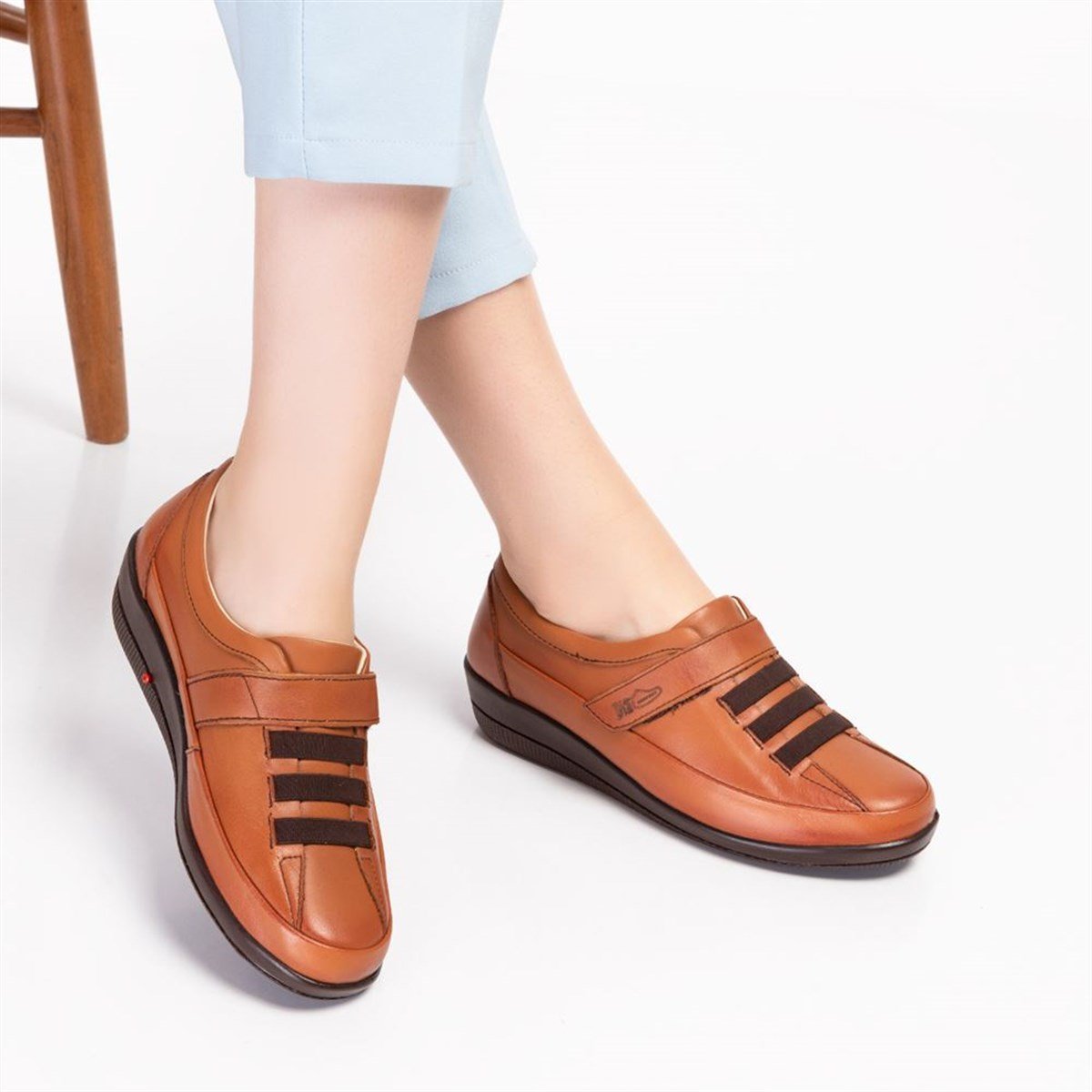 ORTOPEDiK DİYABET DERİ AYAKKABI KADIN 002