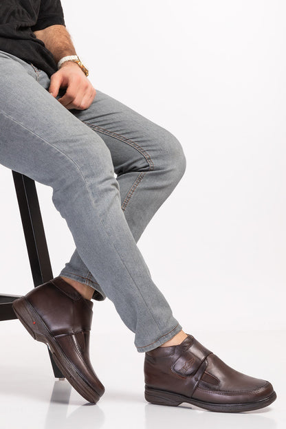 ORTOPEDiK DİYABETİK DERİ ERKEK BOT 007