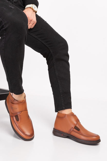 ORTOPEDiK DİYABETİK DERİ ERKEK BOT 007