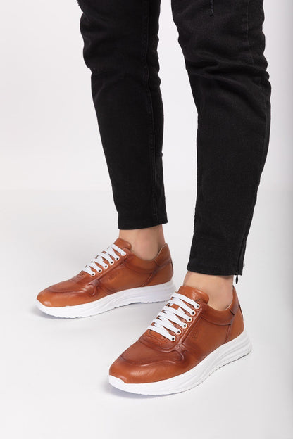 ORTOPEDiK DİYABETİK DERİ KADIN SPOR AYAKKABI 005