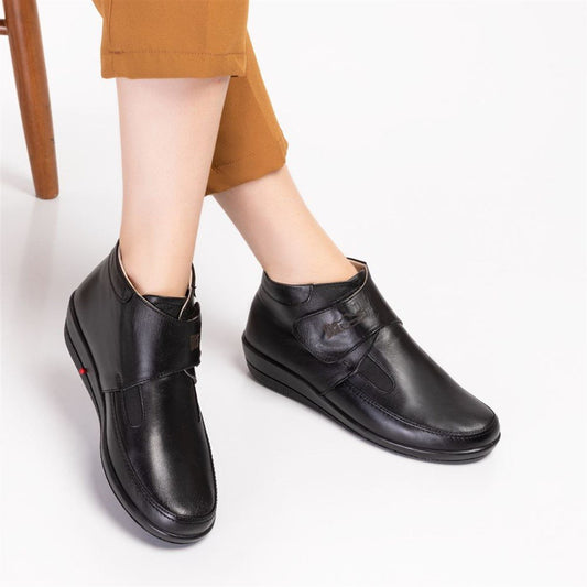 ORTOPEDiK DİYABETİK KADIN DERİ BOT 003