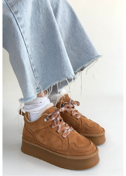 Kadın Kaymaz Tabanlı Ortopedik Deri Bot